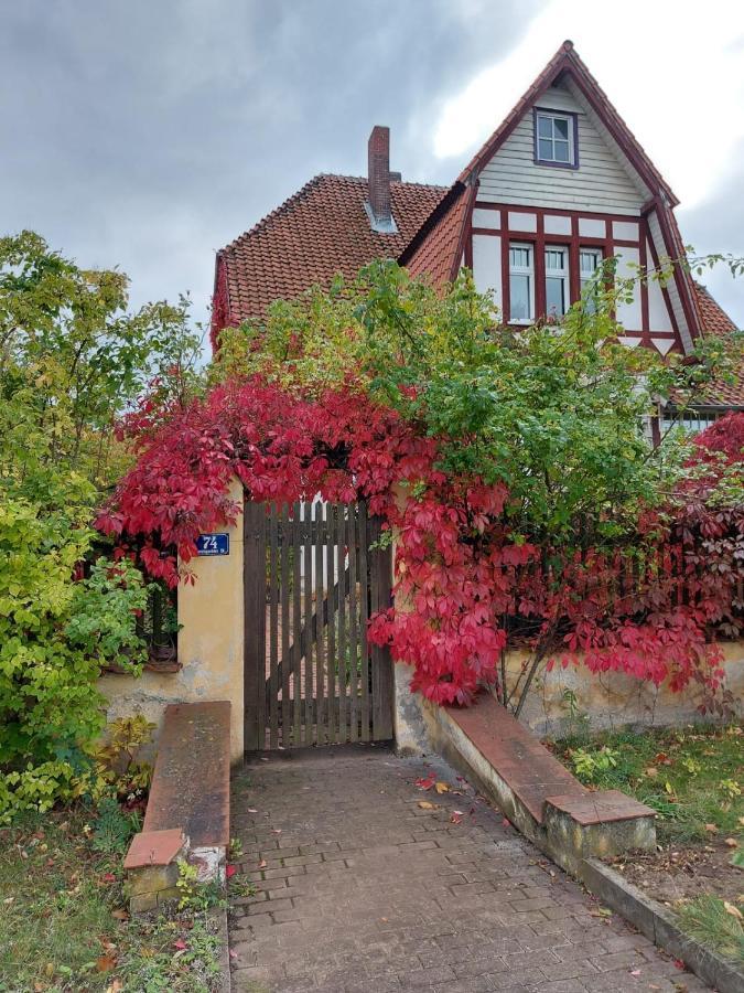 Stilvolles Ferienhaus Artdeco Wernigerode Luaran gambar